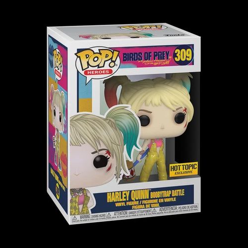 #309 Birds of Prey - Harley Quinn (Boodytrap Battle) - Hot-Topic Exclusive - Funko Pop!
