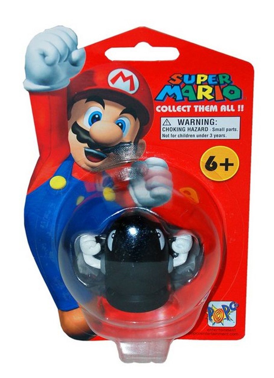 Nintendo Super Mario Bros. Bullet Bill (2007) Popco Mini Figure Nintendo Super Mario Bros. Bullet Bill (2007) Popco Mini Figure
