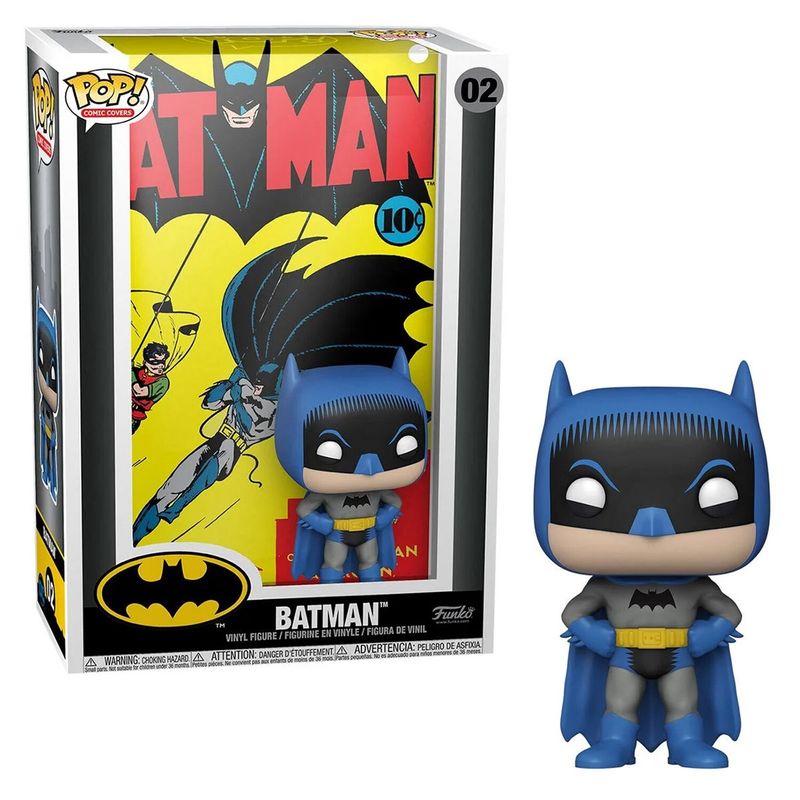 #02 Batman Comic Book Covers Display Funko Pop!