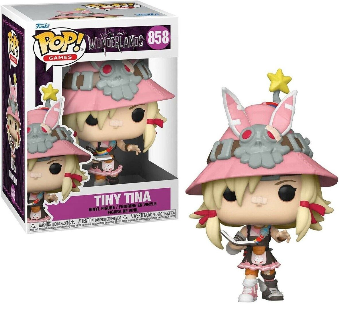 #858 - Tiny Tina&#39;s Wonderlands - Tiny Tina - Funko Pop