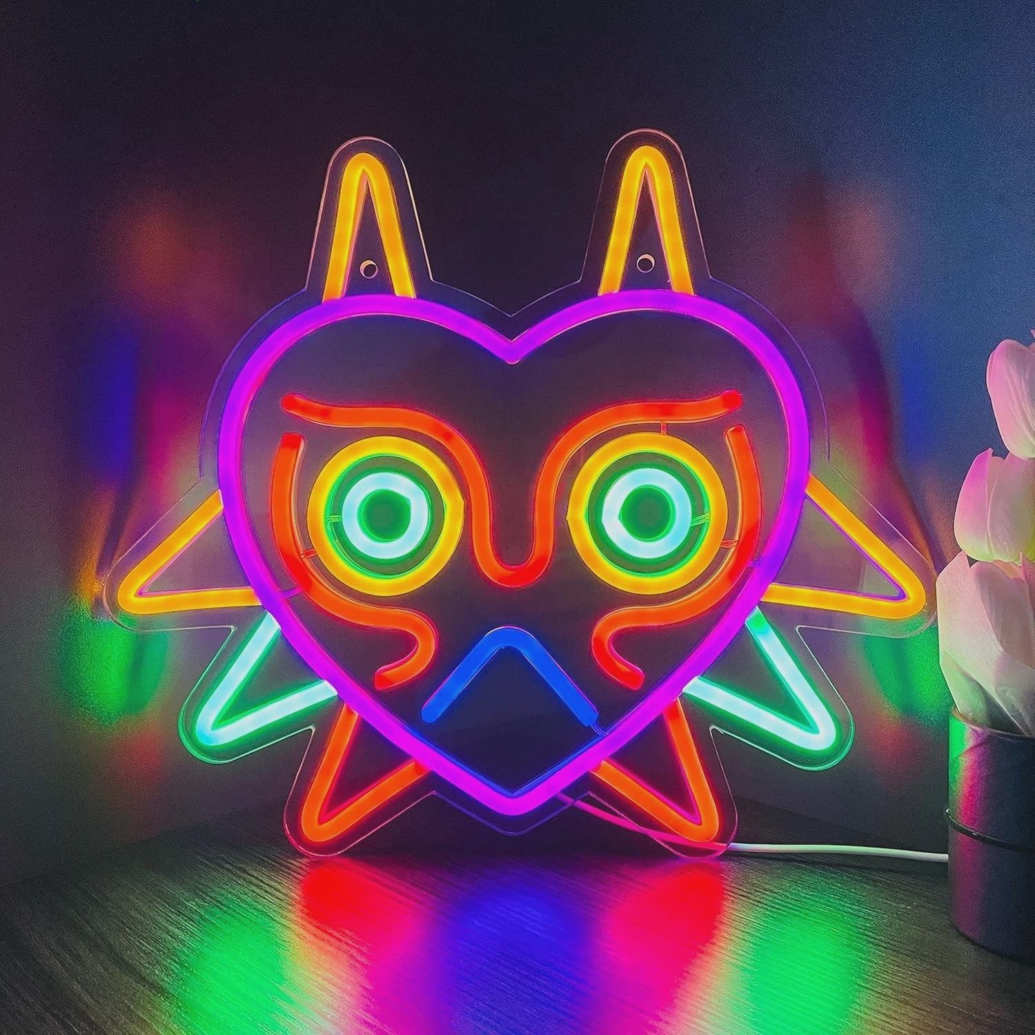 Majora's Mask LED Neon Sign