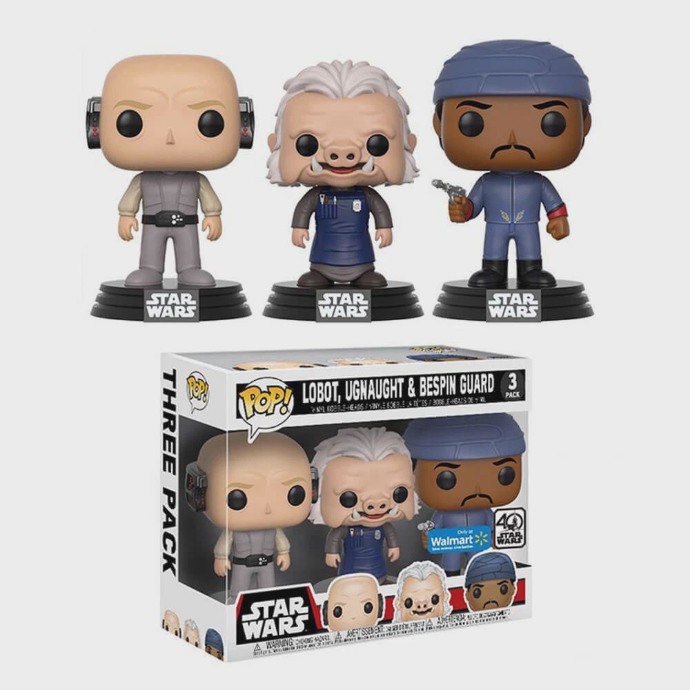 3 - Pack - Lobot, Ugnaught, &amp; Bespin Guard - Funko!