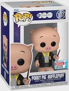 #1337 Warner Bros 100 - Porky Pig Hufflepuff Funko Pop!