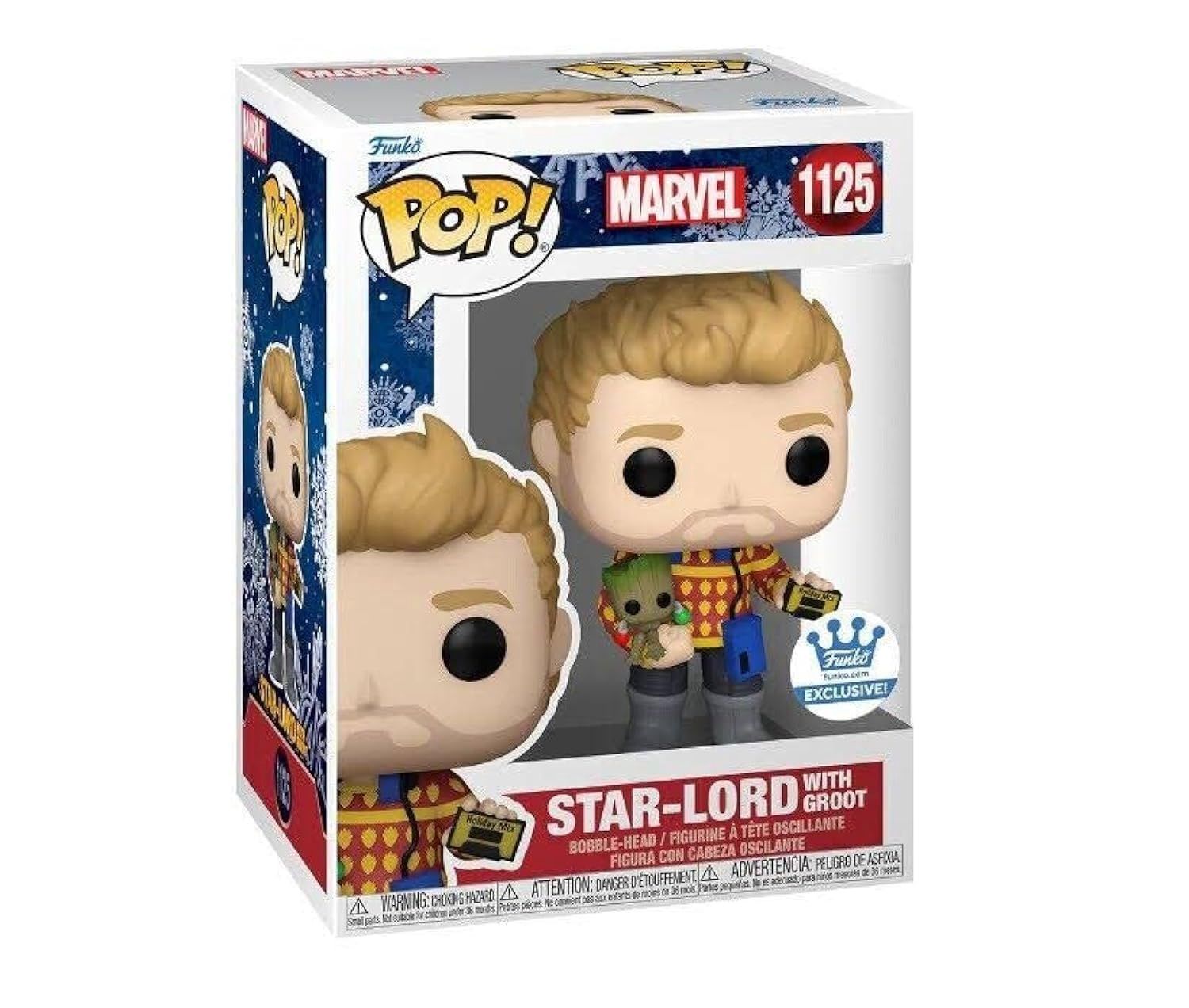 #1125 Marvel - Star-Lord With Groot Funko pop!