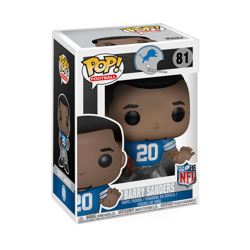 #81 - Detroit Lions - Barry Sanders - Funko Pop