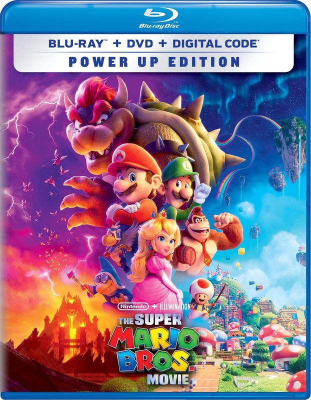 The Super Mario Bros Movie Power Up Edition - Blue-Ray