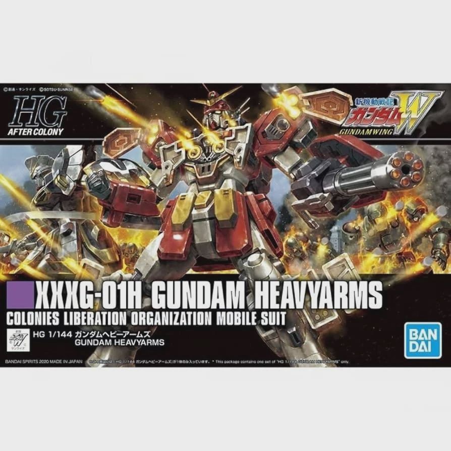 Bandai HG 1/144 XXXG-01H Gundam Heavyarms Model Kit