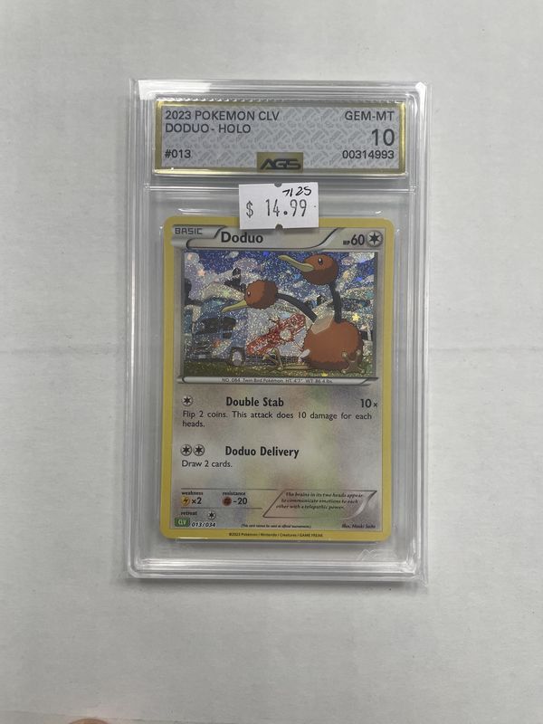 AGS - 10 2023 Pokemon CLV Doduo - Holo (00314993)