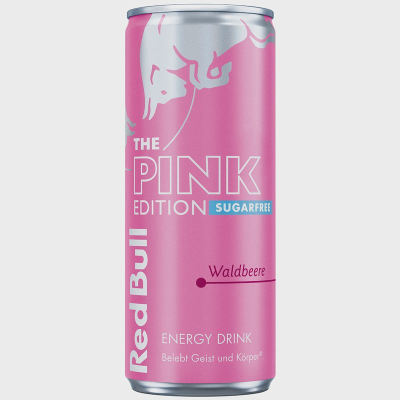 RedBull The Pink Edition Sugarfree - 8.4 FL OZ. Energy Drink