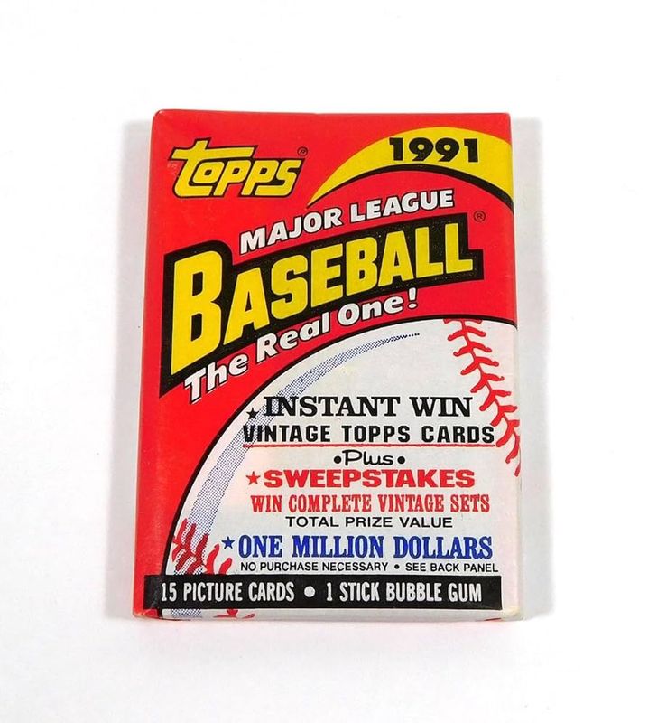 1991 Topps MLB Wax Pack