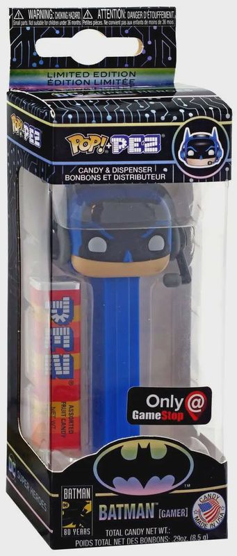Pop + Pez Batman (Gamer) [Only at Gamestop] Pez Dispenser