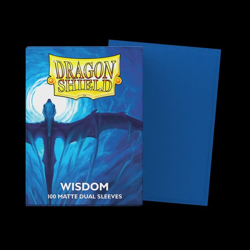 Dragon Shield - Wisdom - Dual Standard Sized Card Sleeves [100 Count]