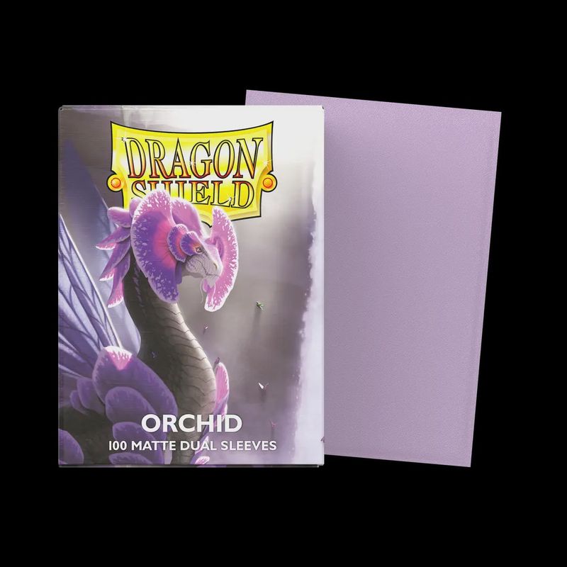 Dragon Shield - Orchid - Dual Standard Sized Card Sleeves [100 Count]
