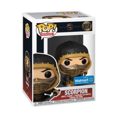 #1058 Mortal Kombat - Scorpion - Only at Walmart - Funko Pop!