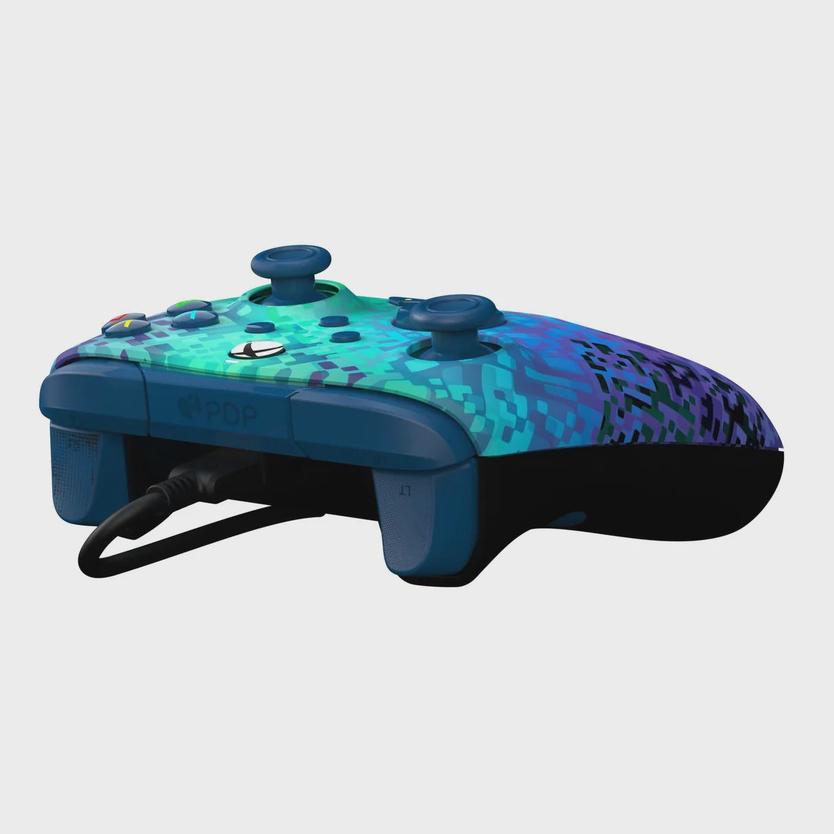 xPDP Rematch Xbox Series X Wired Controller Glitch Green