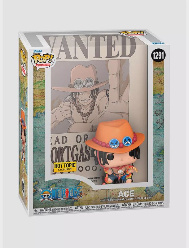 #1291 One Piece - Ace - Hot Topic Exclusive - Funko Pop!