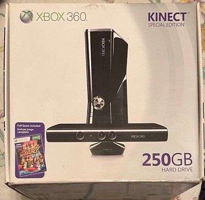 Xbox 360 250GB Kinect Console + Kinect Adventures