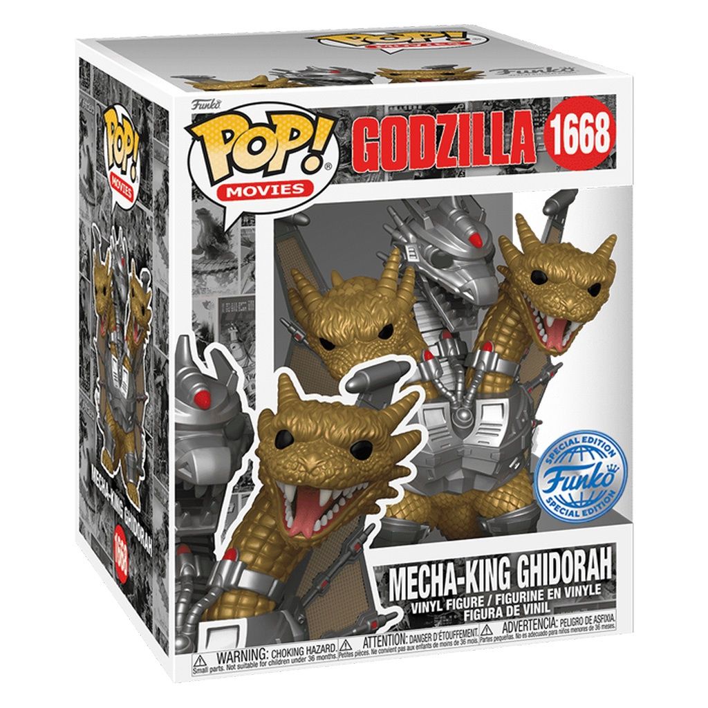 #1668 Godzilla - Mecha-King Ghidorah - Funko Pop!