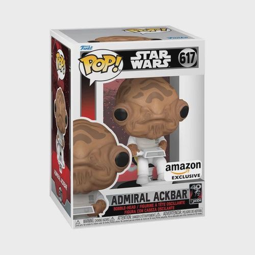 #617 - Star Wars - Admiral Ackbar - Amazon Exclusive - Funko Pop