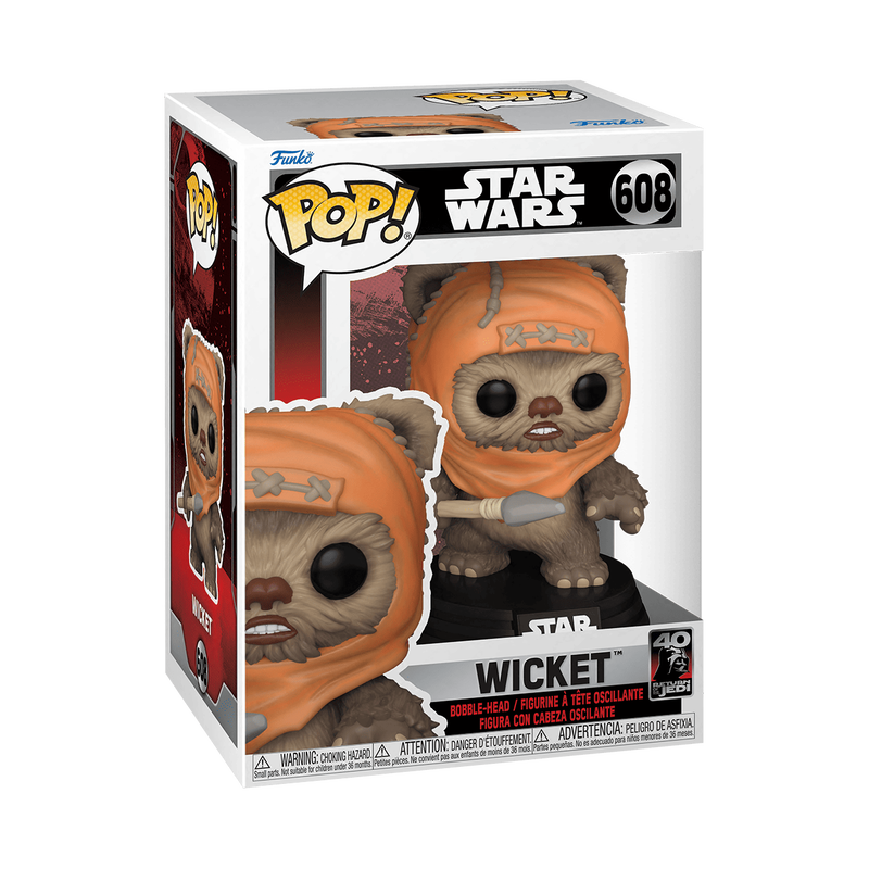 #608 - Star Wars - Wicket - Funko Pop