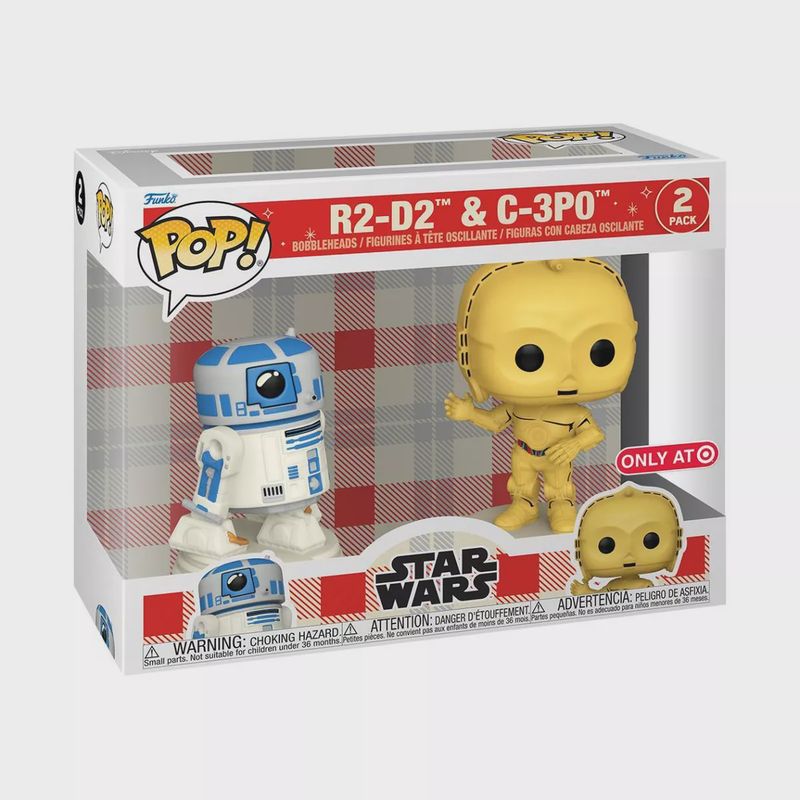 #2 Pack - Star Wars - R2-D2 &amp; C-3PO - Target Exclusive - Funko Pop