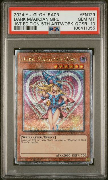PSA 10 - 2024 Yu-Gi-Oh! RA03 - Dark Magician Girl 1st Edition 5th Artwork (106411055)149
