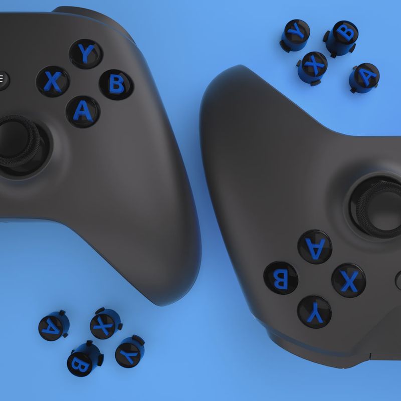 Black and Blue Custom Controller - Xbox Series X