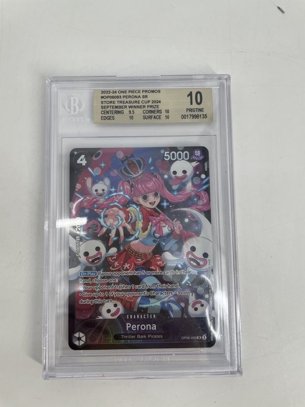 BGS 10 - 2022-24 One Piece Card Game Promos Perona SR/(Store Treasure Cup 2024 August/September Winner Prize) (17998135)