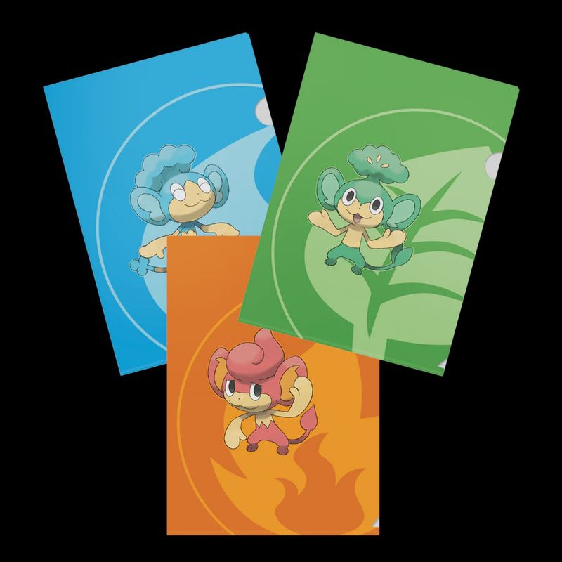 Pokémon Tournament Folios: Pansage, Pansear, and Panpour