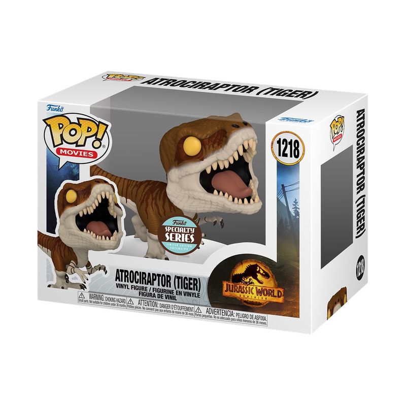 #1218 Jurassic World - Antrociraptor (Tiger) - Target Exclusive - Funko Pop!