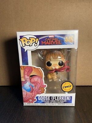 #445 - Captain Marvel - Goose (Flerken) - Funko Pop