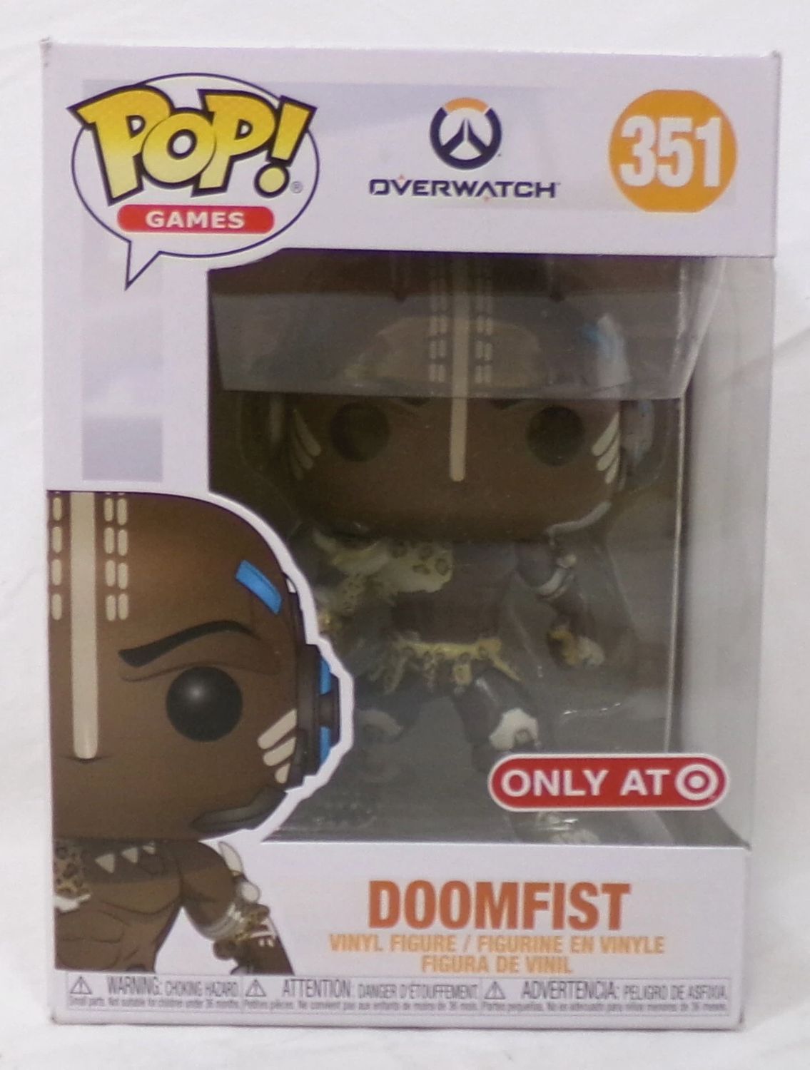 #351 Overwatch - Doomfist - Target Exclusive - Funko Pop!