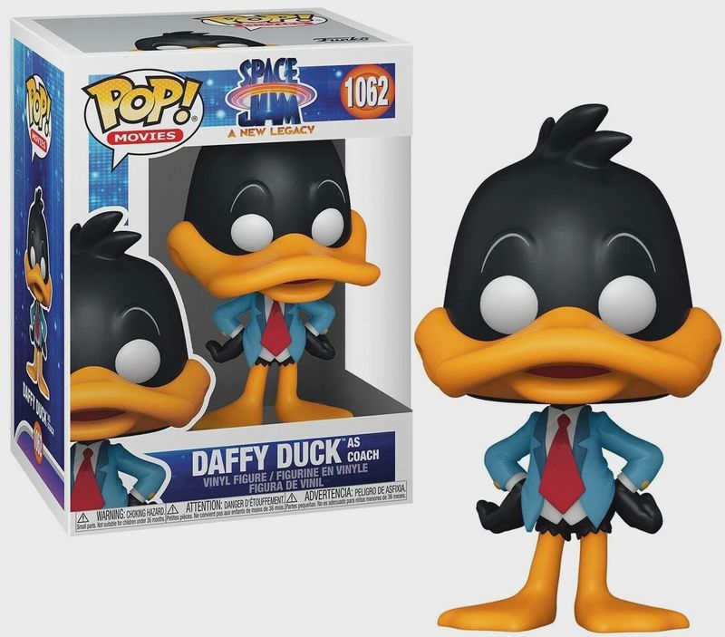 #1062 Space Jam - Daffy Duck as Coach - Funko Pop!