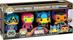 #4 - Marvel - Captain America / Iron Man / Thor / Doctor Strange - 4 Pack (Only At Target) - Funko Pop