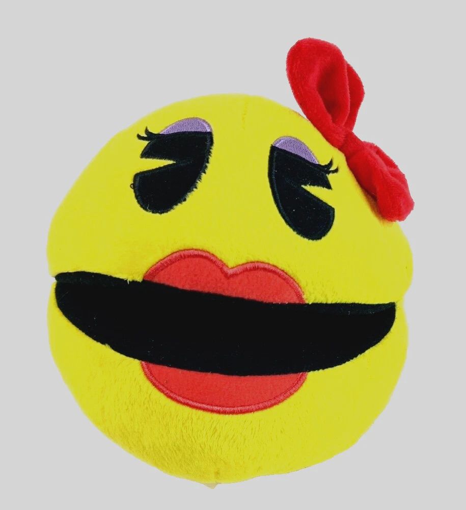 Ms. Pac-Man 8" Plush - Toy Factory
