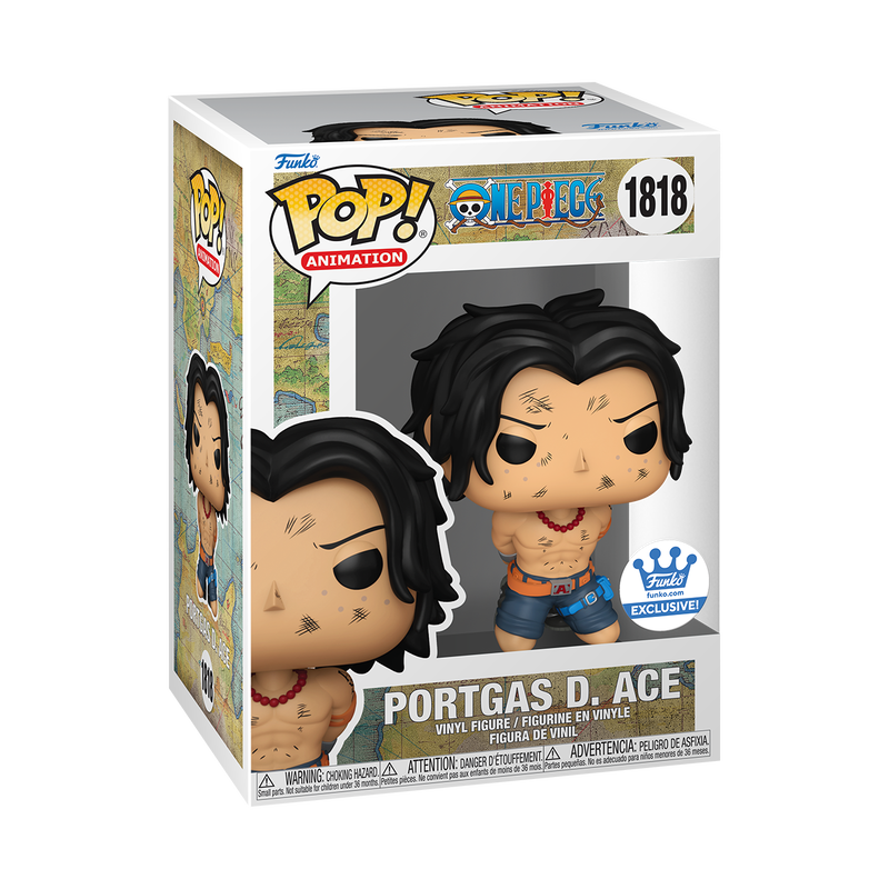 #1818 One Piece - Portgas D. Ace - Funko.com Exclusive - Funko Pop!