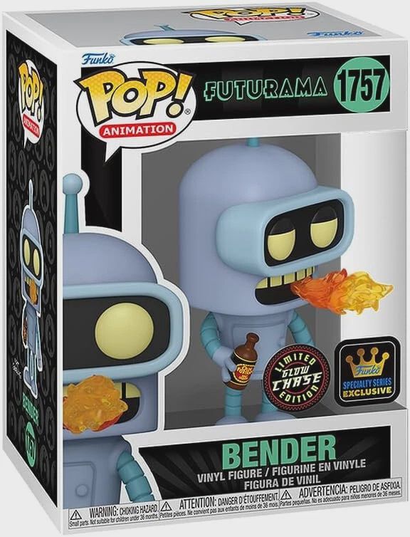 #1757 - Futurama - Bender - Funko Pop