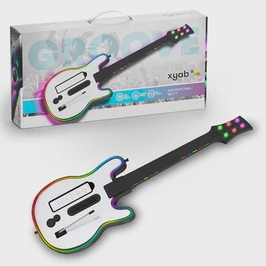 XYAB Groove Wireless Guitar Controller LED for Wii