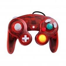 Translucent Red &amp; Blue 3rd Party Gamecube Controller