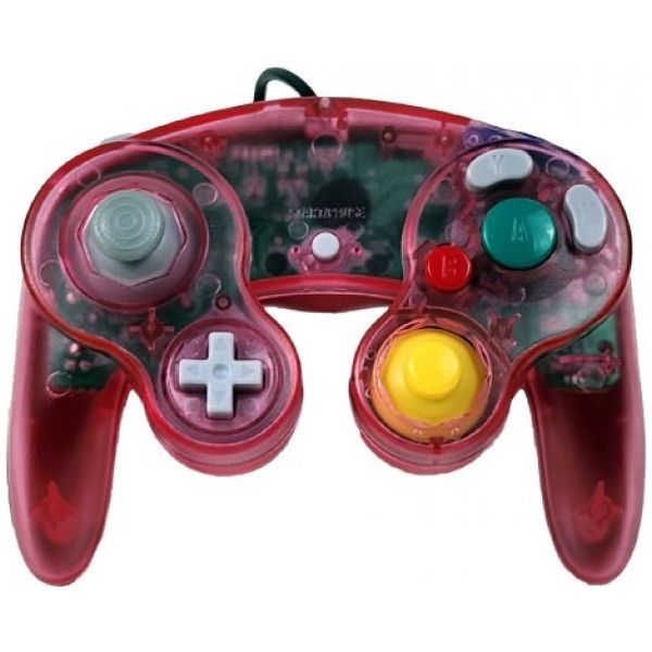Translucent Pink 3rd Party Gamecube Controller