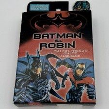 Batman &amp; Robin Put Mr. Freeze On Ice Card Game