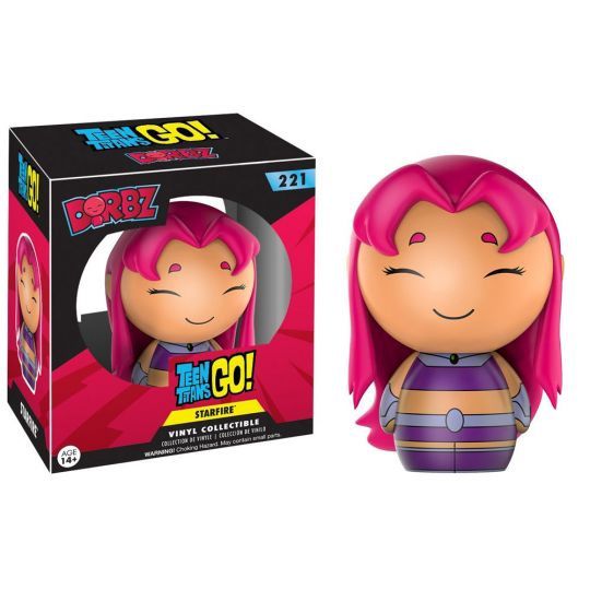 #221 Funko Dorbz Teen Titans Go! Starfire Vinyl Collectible