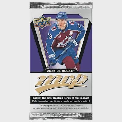 2025-26 Upper Deck - MVP Hockey Trading Card -Booster Pack