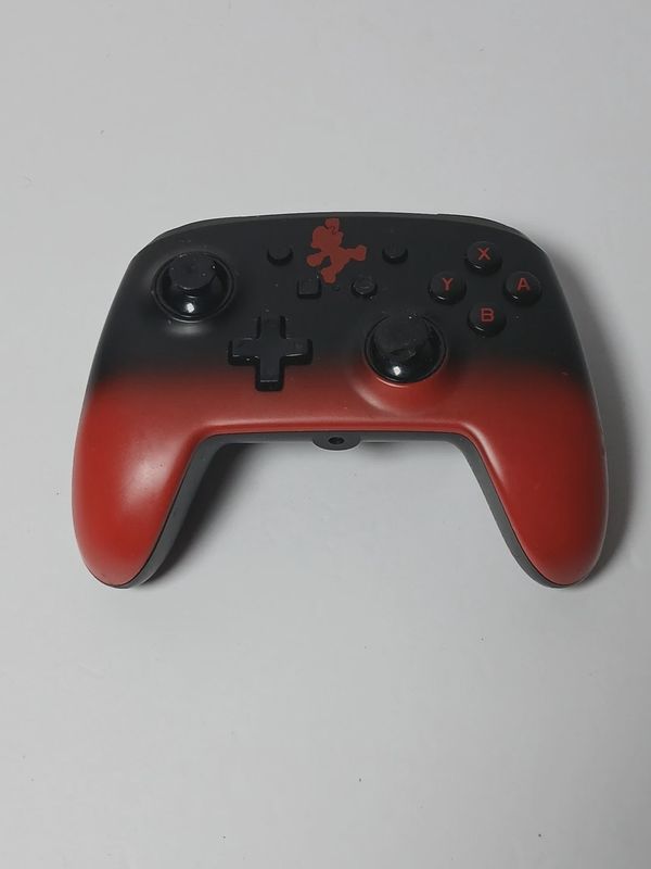 PowerA - Black/Red Mario Shadowbox Controller - Switch