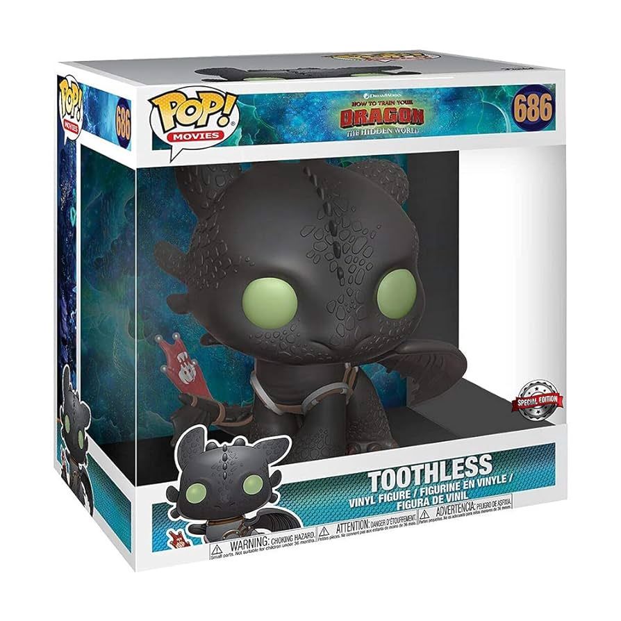 #686 How To Train Your Dragon The Hidden World - Toothless - Target Exclusive - Funko Pop!