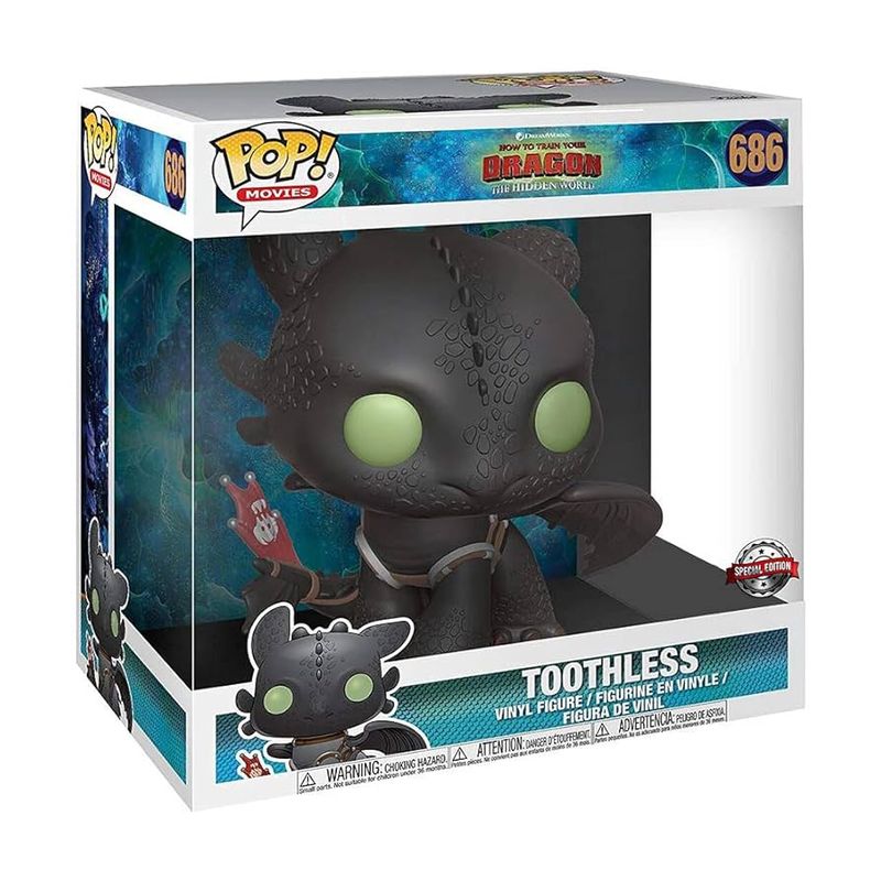#686 How To Train Your Dragon The Hidden World - Toothless - Target Exclusive - Funko Pop!