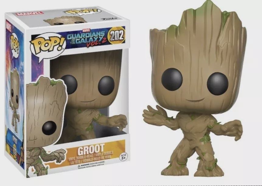 #202 Marvel Studios Guardians Of The Galaxy Vol 2 - Groot (10 inch) - Only at Target - Funko Pop!