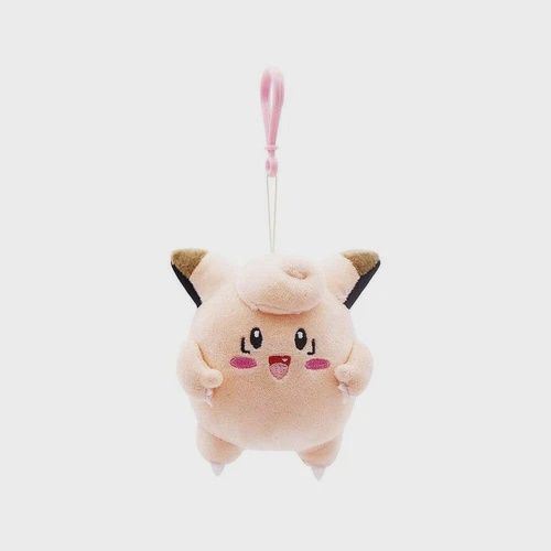 Clefairy Plush Clip-On Keychain