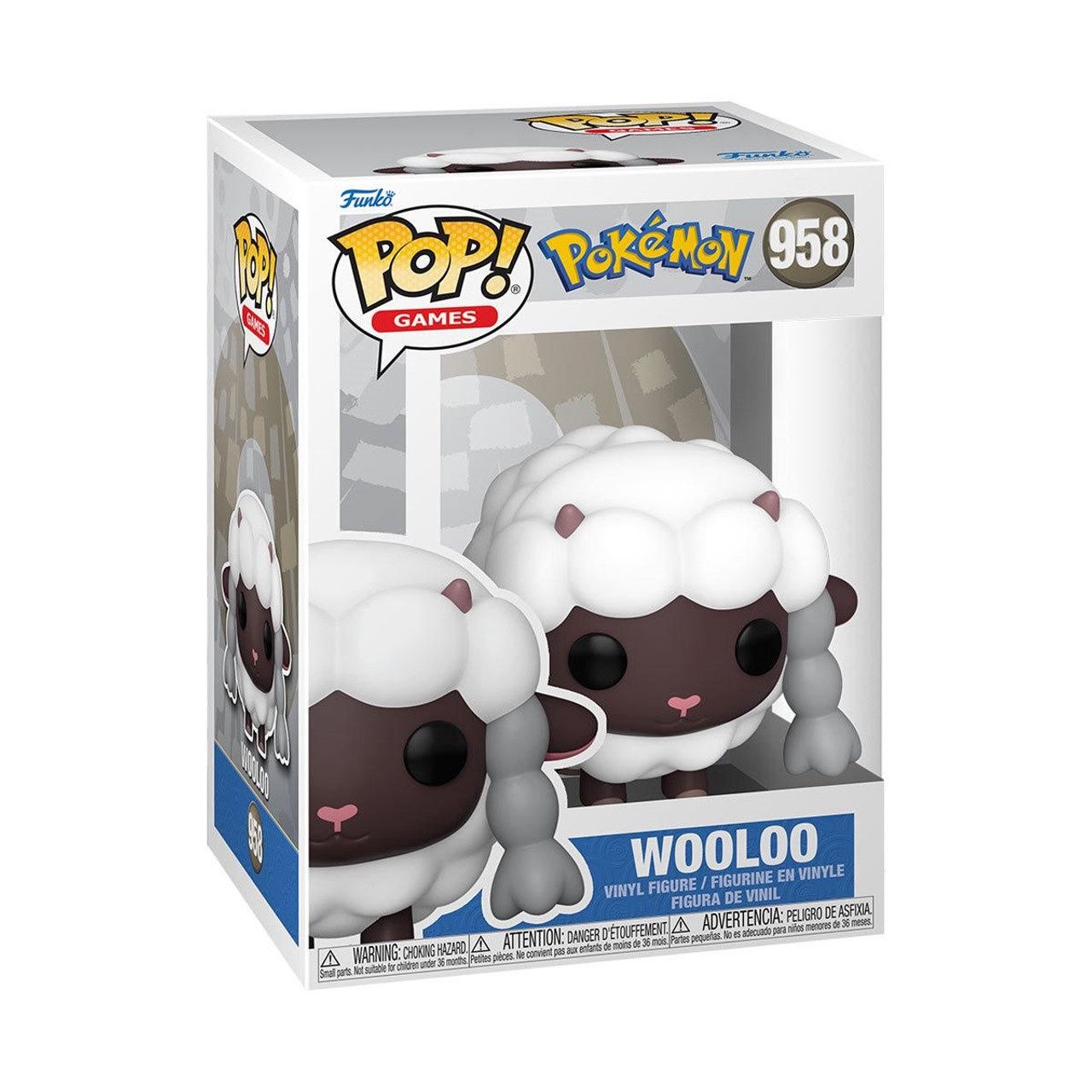 #958 Pokemon - Wooloo - Funko Pop!