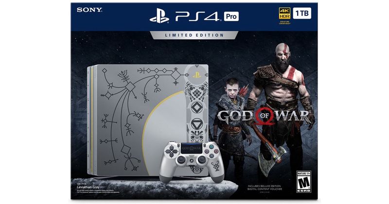 Playstation 4 Pro - God of War (Special Edition) - Console - 1TB
